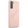 Guess GUHCS21MLSVSPI S21+ G996 pink/pink hardcase Script Vintage - (GUE001198-0)