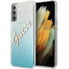 Guess GUHCS21MPCUGLSBL S21+ G996 blue/blue hardcase Glitter Gradient Script - (GUE001179-0)