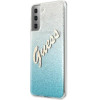 Guess GUHCS21MPCUGLSBL S21+ G996 blue/blue hardcase Glitter Gradient Script - (GUE001179-0)