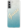 Guess GUHCS21MPCUGLSBL S21+ G996 blue/blue hardcase Glitter Gradient Script - (GUE001179-0)