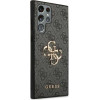 Guess GUHCS22L4GMGGR S908 S22 Ultra szary/grey hardcase 4G Big Metal Logo - (GUE001817-0)