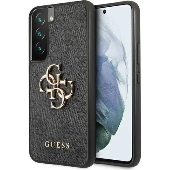 Guess GUHCS22S4GMGGR S901 S22 szary/grey hardcase 4G Big Metal Logo - (GUE001815-0)