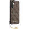Guess GUHCS23FEGF4GBR S23 FE S711 brown/brown hardcase 4G Charms Collection - (GUE003433-0)