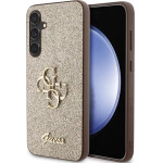 Guess GUHCS23FEHG4SGD S23 FE S711 gold/gold hardcase Glitter Script Big 4G - (GUE003437-0)