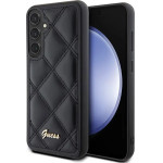 Guess GUHCS23FEPSQSQSK S23 FE S711 black/black hardcase Quilted Metal Logo - (GUE003436-0)