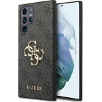 Guess GUHCS23L4GMGGR S23 Ultra S918 grey/grey hardcase 4G Big Metal Logo - (GUE002631-0)