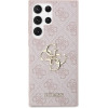 Guess GUHCS23L4GMGPI S23 Ultra S918 pink/pink hardcase 4G Big Metal Logo - (GUE002634-0)
