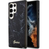 Guess GUHCS23LPCUMAK S23 Ultra S918 black/black hardcase Marble - (GUE002689-0)