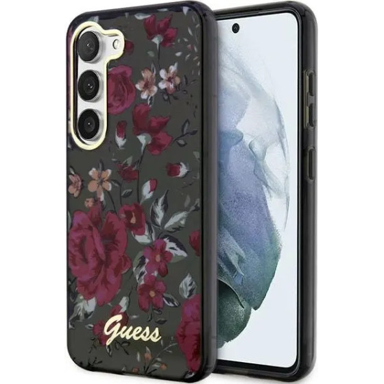 Guess GUHCS23MHCFWSA S23+ S916 green/kaki hardcase Flower Collection - (GUE002679-0)