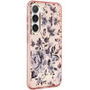Guess GUHCS23MHCFWSP S23+ S916 pink/pink hardcase Flower Collection - (GUE002676-0)