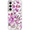 Guess GUHCS23MHCFWST S23+ S916 white/white hardcase Flower Collection - (GUE002682-0)