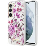 Guess GUHCS23SHCFWST S23 S911 white/white hardcase Flower Collection - (GUE002681-0)