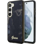 Guess GUHCS23SHTMRSK S23 S911 black/black hardcase Golden Marble Collection - (GUE002684-0)