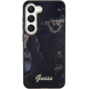 Guess GUHCS23SHTMRSK S23 S911 black/black hardcase Golden Marble Collection - (GUE002684-0)
