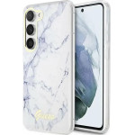 Guess GUHCS23SPCUMAH S23 S911 white/white hardcase Marble - (GUE002690-0)