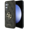 Guess GUHCS24FE4GMGBR S24 FE S721 brown/brown hardcase 4G Big Metal Logo - (GUE004198-0)