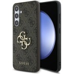 Guess GUHCS24FE4GMGBR S24 FE S721 brown/brown hardcase 4G Big Metal Logo - (GUE004198-0)