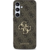 Guess GUHCS24FE4GMGBR S24 FE S721 brown/brown hardcase 4G Big Metal Logo - (GUE004198-0)
