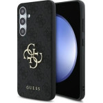 Guess GUHCS24FE4GMGGR S24 FE S721 gray/gray hardcase 4G Big Metal Logo - (GUE004197-0)