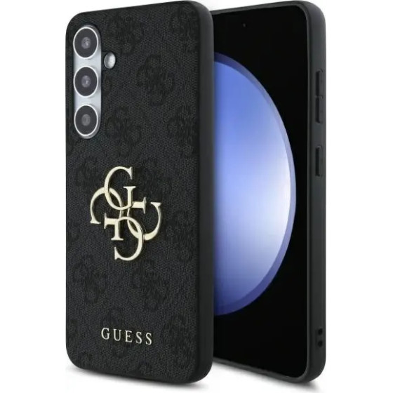 Guess GUHCS24FE4GMGGR S24 FE S721 gray/gray hardcase 4G Big Metal Logo - (GUE004197-0)