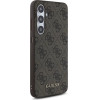 Guess GUHCS24FEG4GFBR S24 FE S721 brown/brown hardcase 4G Metal Gold Logo - (GUE004201-0)