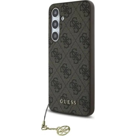 Guess GUHCS24FEGF4GBR S24 FE S721 brown/brown hardcase 4G Charms Collection - (GUE004203-0)