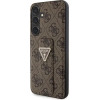 Guess GUHCS24SPGS4TDW S24 S921 brown/brown hardcase Grip Stand 4G Triangle Strass - (GUE003621-0)