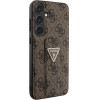 Guess GUHCS24SPGS4TDW S24 S921 brown/brown hardcase Grip Stand 4G Triangle Strass - (GUE003621-0)