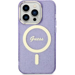 Guess GUHMN61HCMCGU iPhone 11 / Xr 6.1'' purple/purple hardcase Glitter Gold MagSafe - (GUE002927-0)