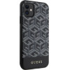 Guess GUHMN61HGCFSEK iPhone 11 / Xr 6.1'' black/black hardcase GCube Stripes MagSafe - (GUE002929-0)