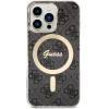 Guess GUHMP13LH4STK iPhone 13 Pro / 13 6.1'' black/black hardcase 4G MagSafe - (GUE002810-0)