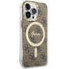 Guess GUHMP13LH4STW iPhone 13 Pro / 13 6.1'' brown/brown hardcase 4G MagSafe - (GUE002813-0)