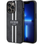 Guess GUHMP13LP4RPSK iPhone 13 Pro / 13 6.1'' black/black hardcase 4G Printed Stripes MagSafe - (GUE002827-0)