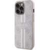 Guess GUHMP13LP4RPSP iPhone 13 Pro / 13 6.1 pink/pink hardcase 4G Printed Stripes MagSafe - (GUE002845-0)