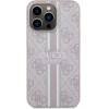 Guess GUHMP13LP4RPSP iPhone 13 Pro / 13 6.1 pink/pink hardcase 4G Printed Stripes MagSafe - (GUE002845-0)
