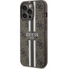 Guess GUHMP13LP4RPSW iPhone 13 Pro / 13 6.1 brown/brown hardcase 4G Printed Stripes MagSafe - (GUE002834-0)