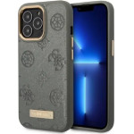 Guess GUHMP13LSAPSTG iPhone 13 Pro / 13 6.1 grey/grey hardcase Peony Logo Plate MagSafe - (GUE002534-0)