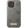 Guess GUHMP13LSAPSTG iPhone 13 Pro / 13 6.1 grey/grey hardcase Peony Logo Plate MagSafe - (GUE002534-0)