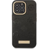 Guess GUHMP13LSAPSTK iPhone 13 Pro / 13 6.1 black/black hardcase Peony Logo Plate MagSafe - (GUE002528-0)