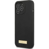 Guess GUHMP13LSPLK iPhone 13 Pro / 13 6.1 black/black hard case Silicone Logo Plate MagSafe - (GUE002486-0)