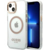 Guess GUHMP13MHTRMD iPhone 13 6.1 gold / gold hard case Metal Outline Magsafe - (GUE002457-0)