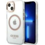 Guess GUHMP13MHTRMD iPhone 13 6.1 gold / gold hard case Metal Outline Magsafe - (GUE002457-0)