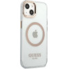 Guess GUHMP13MHTRMD iPhone 13 6.1 gold / gold hard case Metal Outline Magsafe - (GUE002457-0)
