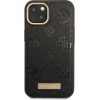 Guess GUHMP13MSAPSTK iPhone 13 6.1 black/black hardcase Peony Logo Plate MagSafe - (GUE002527-0)