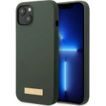 Guess GUHMP13MSBPLA iPhone 13 6.1 green/khaki hard case Silicone Logo Plate MagSafe - (GUE002496-0)