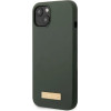 Guess GUHMP13MSBPLA iPhone 13 6.1 green/khaki hard case Silicone Logo Plate MagSafe - (GUE002496-0)