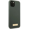Guess GUHMP13MSBPLA iPhone 13 6.1 green/khaki hard case Silicone Logo Plate MagSafe - (GUE002496-0)