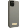 Guess GUHMP13MSPLG iPhone 13 6.1 grey/grey hard case Silicone Logo Plate MagSafe - (GUE002493-0)