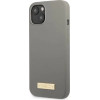 Guess GUHMP13SSPLG iPhone 13 mini 5.4 grey/grey hard case Silicone Logo Plate MagSafe - (GUE002492-0)