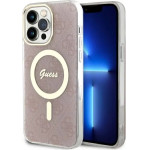 Guess GUHMP13XH4STP iPhone 13 Pro Max 6.7 pink/pink hardcase 4G MagSafe - (GUE002817-0)